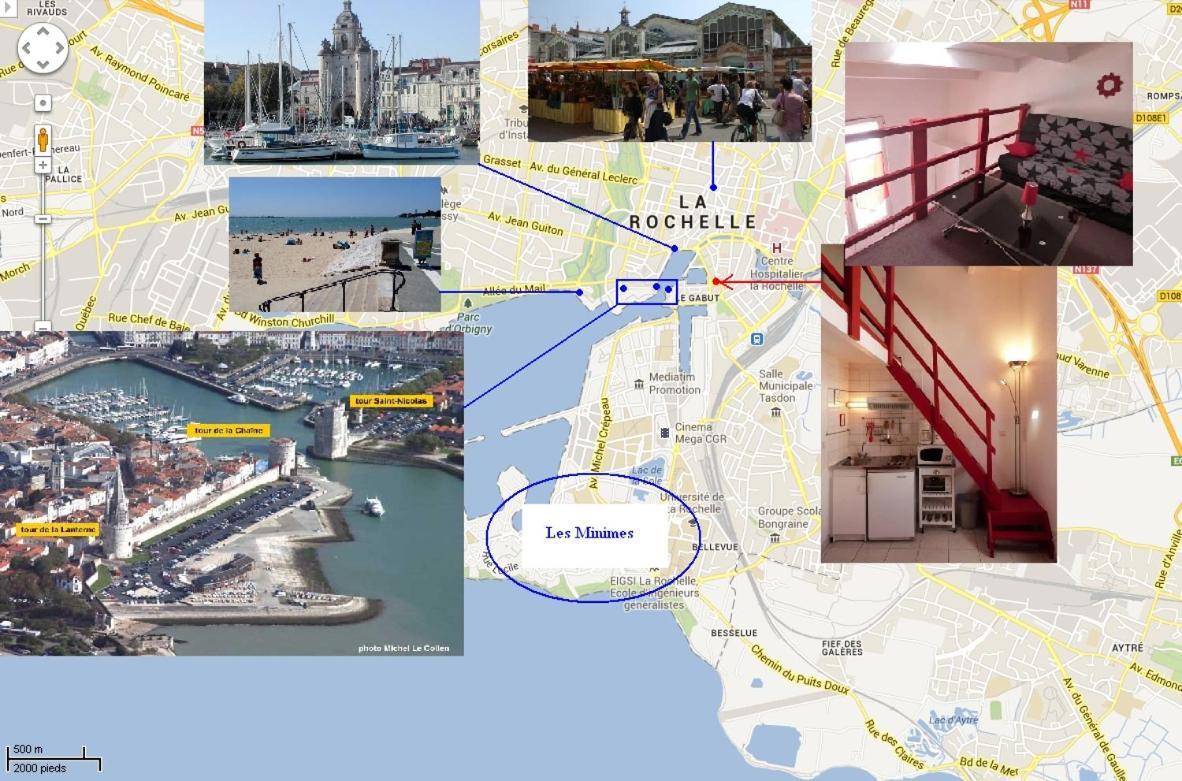 Sea Sun Cocoon Apartment La Rochelle  Luaran gambar